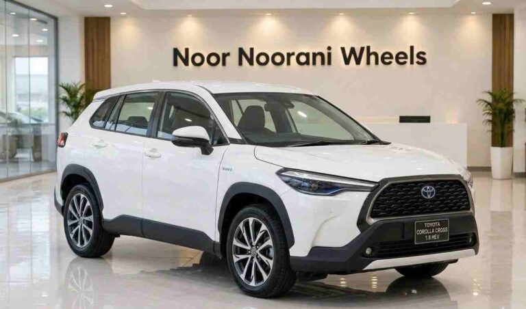Toyota Corolla Cross 1.8 HEV hybrid for sale in Lahore at Noor Noorani Wheels